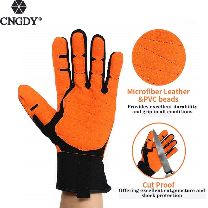Work Gloves - Heavy Duty Gas Resistant Factory