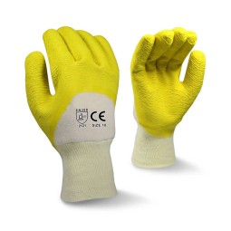 Work Gloves - Polyester Knitted Latex Factory