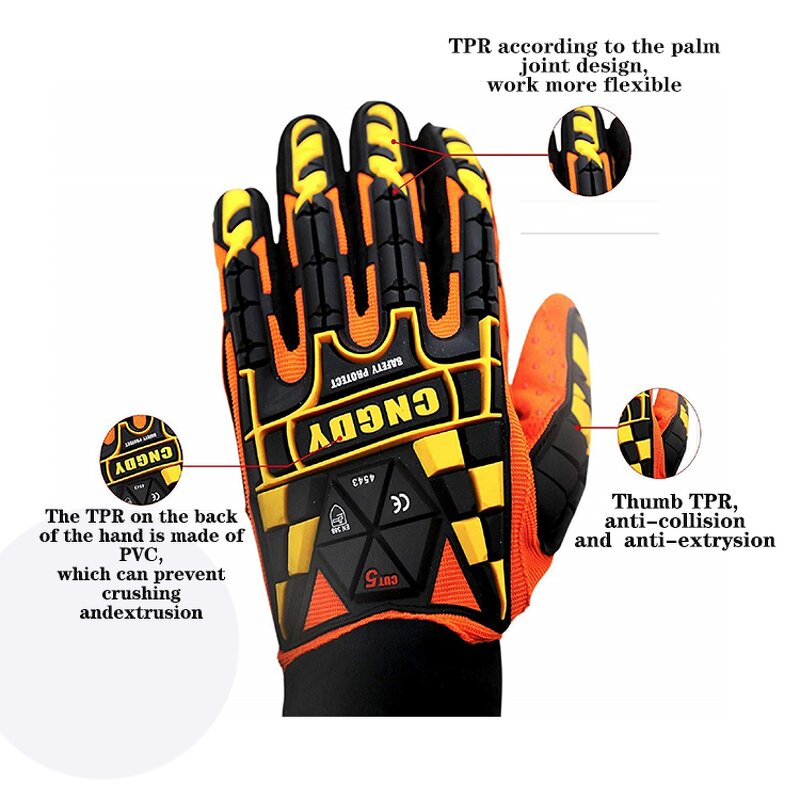 Work Gloves - High Durable Anti-Slip Factory