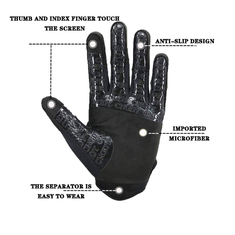 Shooting Gloves - Hard Knuckle Comfortable Factory