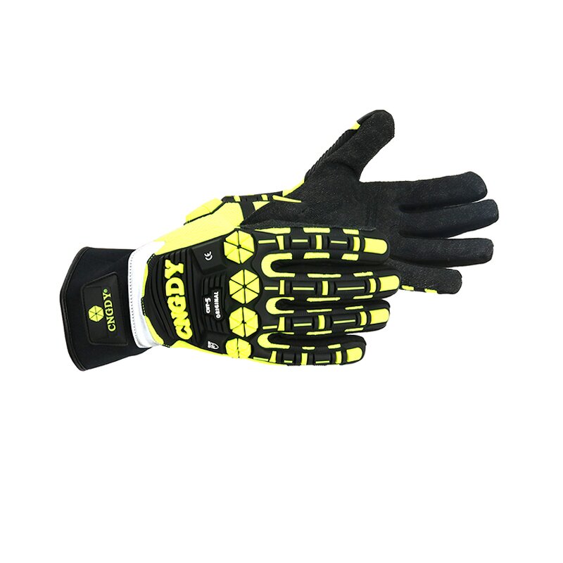 Industrial Gloves - Mechanical Reflective Safety Factory
