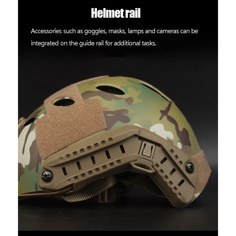 Tactical Helmet - Multi-Function with Goggles Factory