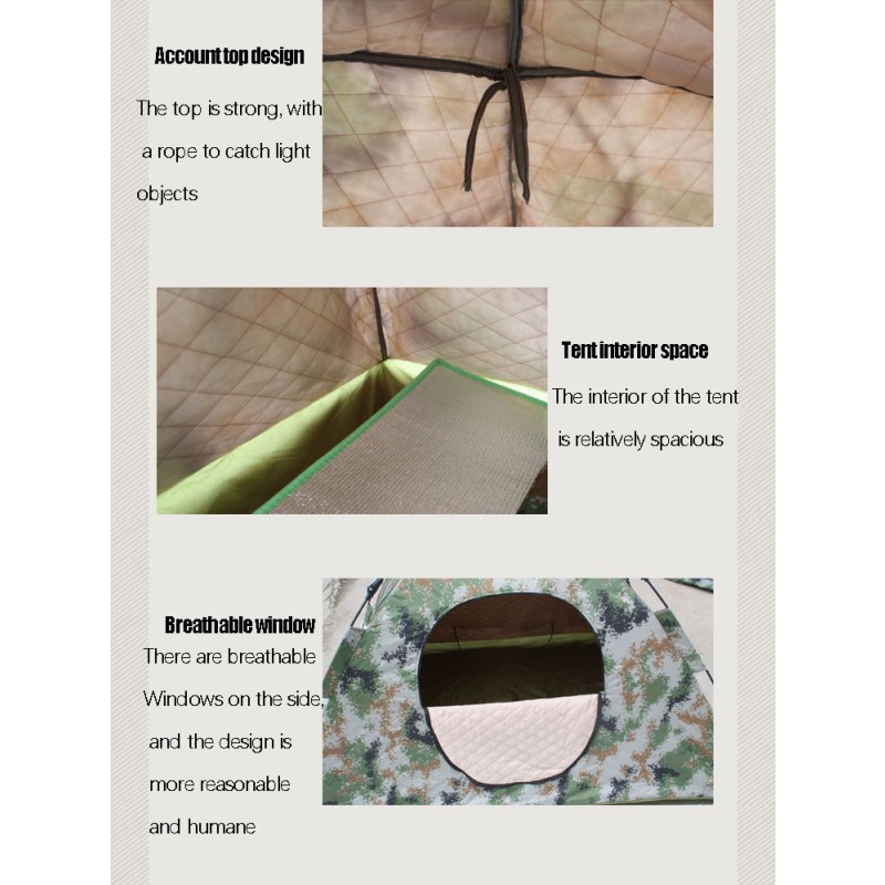 Tactical Tent - 1-2 Person Camping Factory