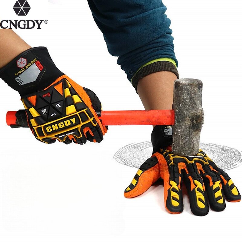 Work Gloves - Heavy Duty Gas Resistant Factory