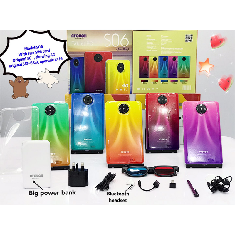 Phone Tablet Factory - ATOUCH S06 7 Inch Dual Sim Commercial PC