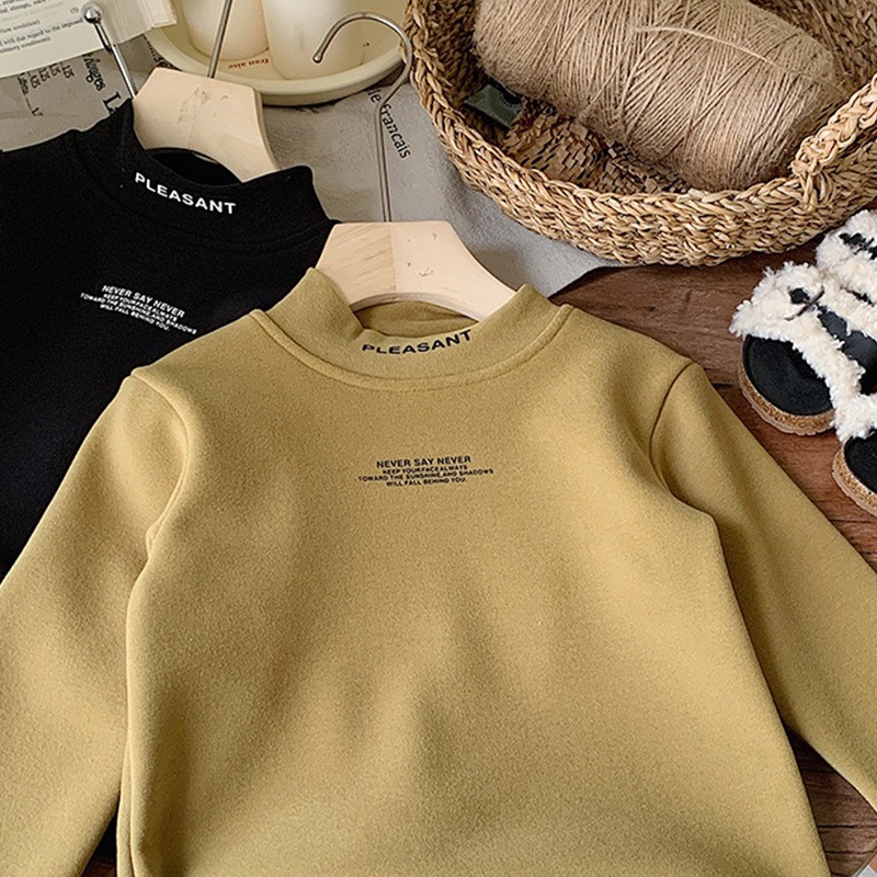 Children's Thermal Shirt - Fleece-lined Turtleneck Factory