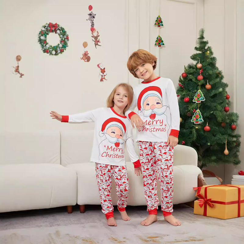 Family Pajamas - Christmas Four-Parties Set