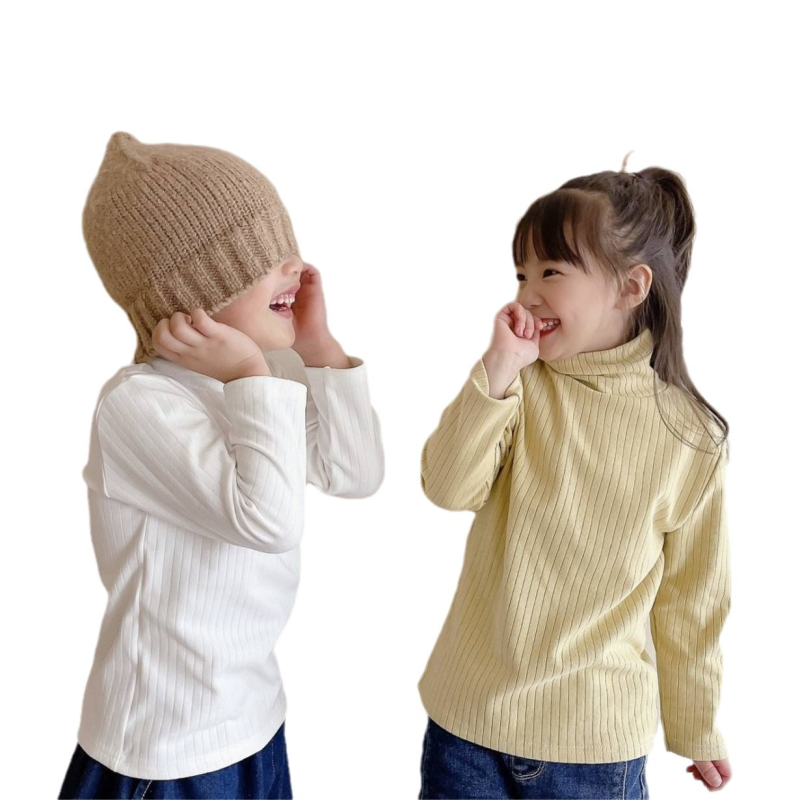 Children's Shirt - Turtleneck Solid Color Factory