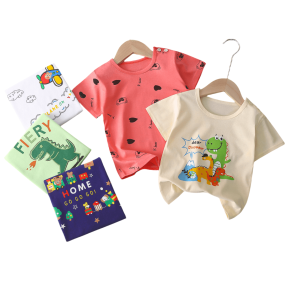 Children's T-Shirt - Summer Cotton Korean Factory