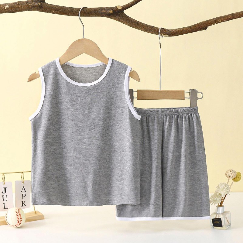 Kids Pajamas - Modal Vest Shorts Set Factory