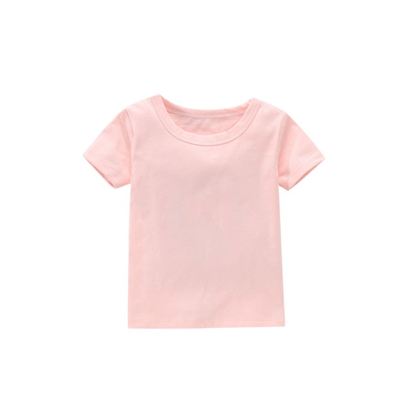 Toddler T-Shirt - Solid Pastel Cotton Custom Factory