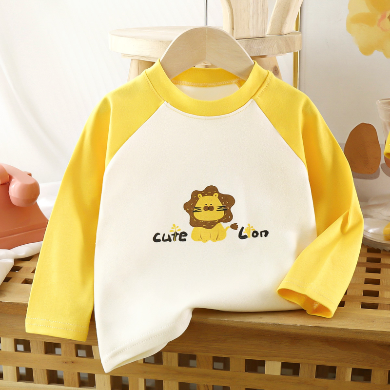 Children's T-Shirt - Long Sleeve Flower Print Factory