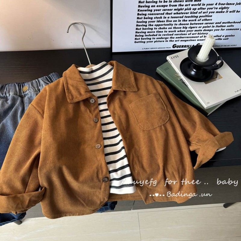 Children's Shirts - Loose Temperament Cardigan Factory