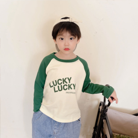 Children's T-Shirt - Long Sleeve Cotton Factory