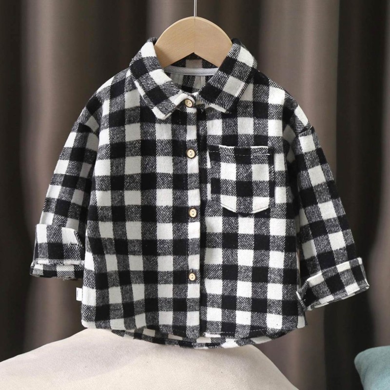 Children's Shirt - Cotton Lapel Round Neck Factory