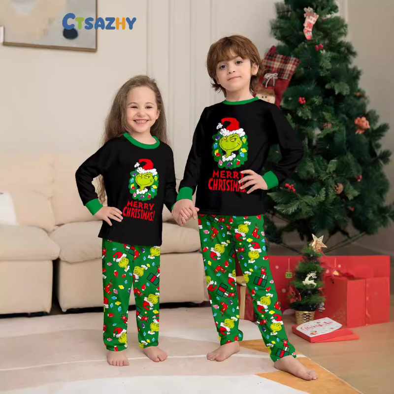Family Pajamas - Christmas Parent-Child Matching