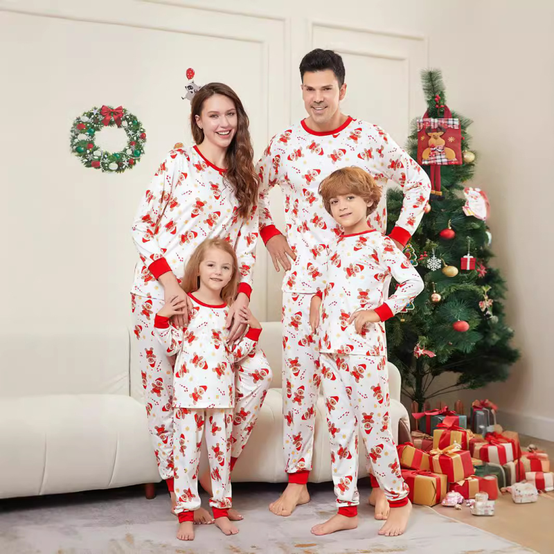 Family Outfit - Floral Print Gingerbread Set