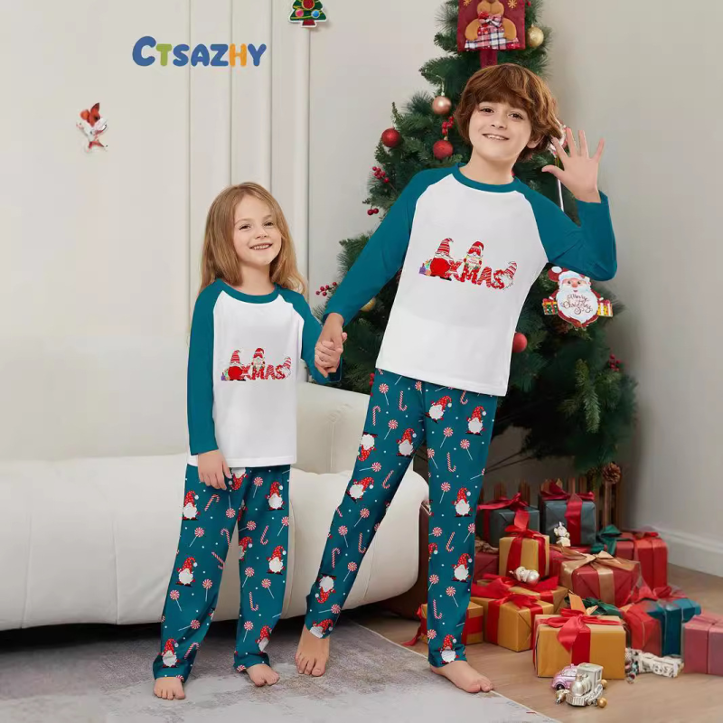 Family Outfits - Santa Claus Home Suits