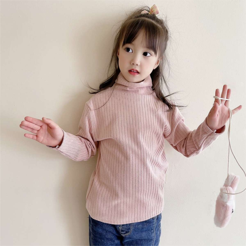 Children's Shirt - Turtleneck Solid Color Factory