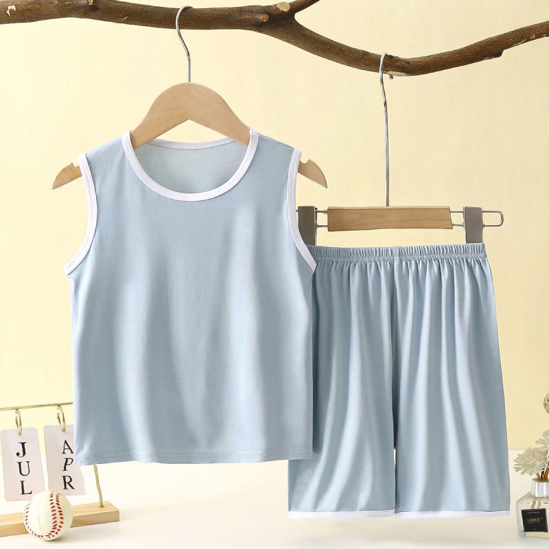 Kids Pajamas - Modal Vest Shorts Set Factory