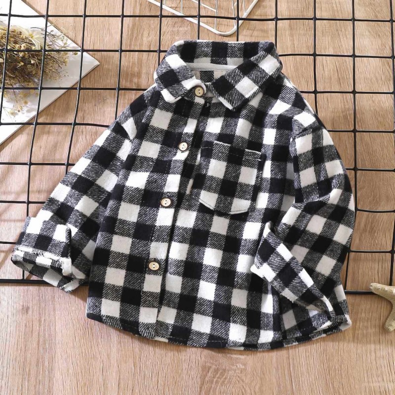 Children's Shirt - Cotton Lapel Round Neck Factory