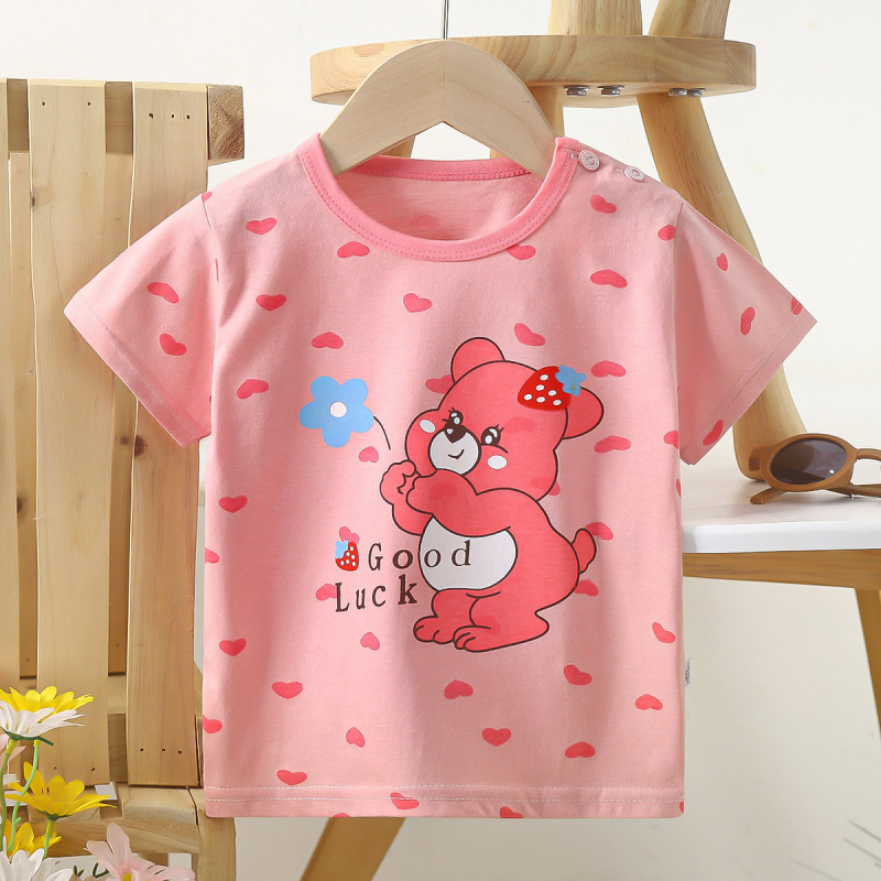 Children's T-Shirt - Summer Cotton Korean Factory