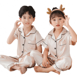 Kids Pyjamas - Organic Satin Set Manufacturer