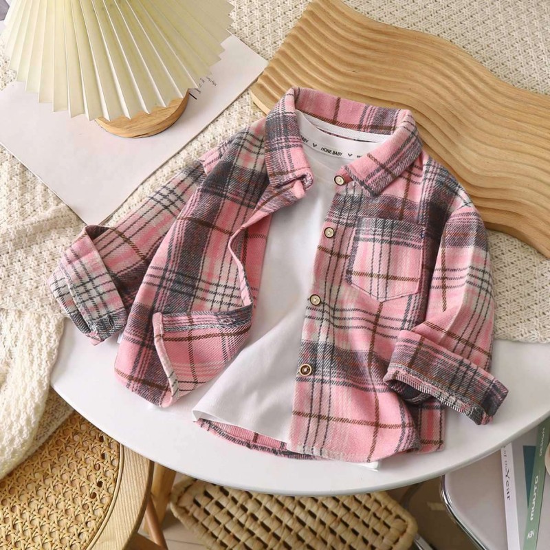 Children's Shirt - Cotton Lapel Round Neck Factory