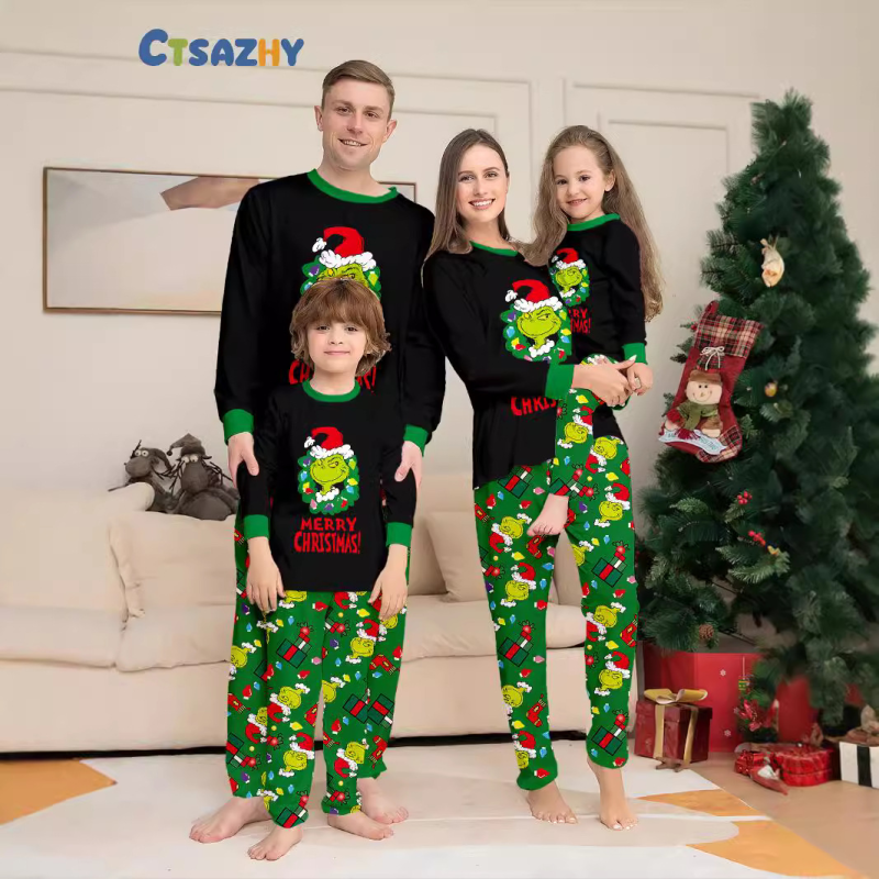 Family Pajamas - Christmas Parent-Child Matching