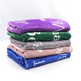 Microfiber Blanket - Summer Custom Logo Factory