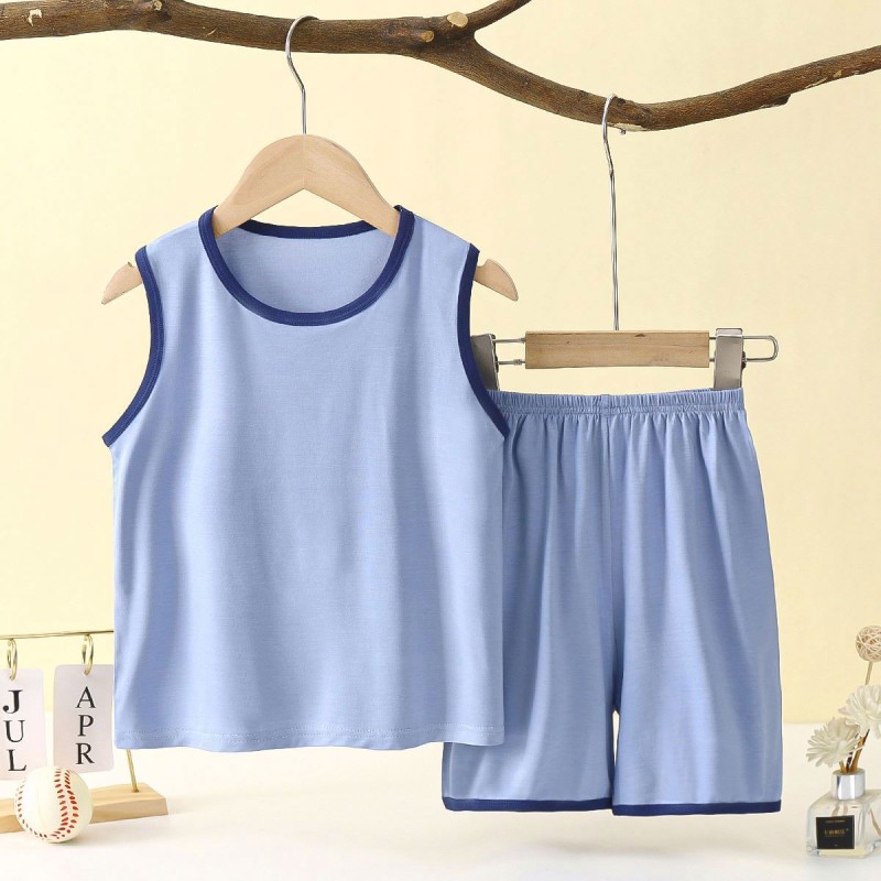Kids Pajamas - Modal Vest Shorts Set Factory