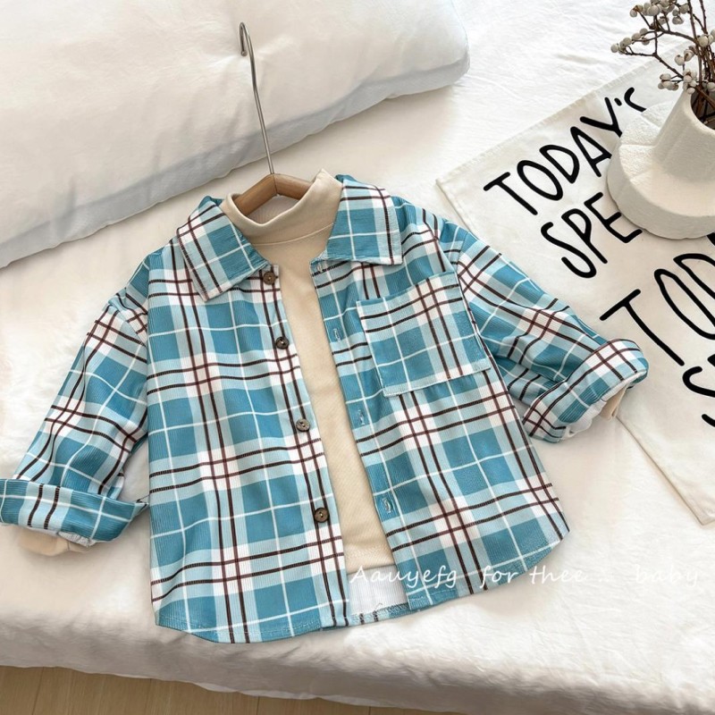 Children's Shirts - Loose Temperament Cardigan Factory