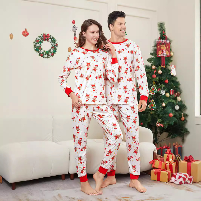 Family Outfit - Floral Print Gingerbread Set