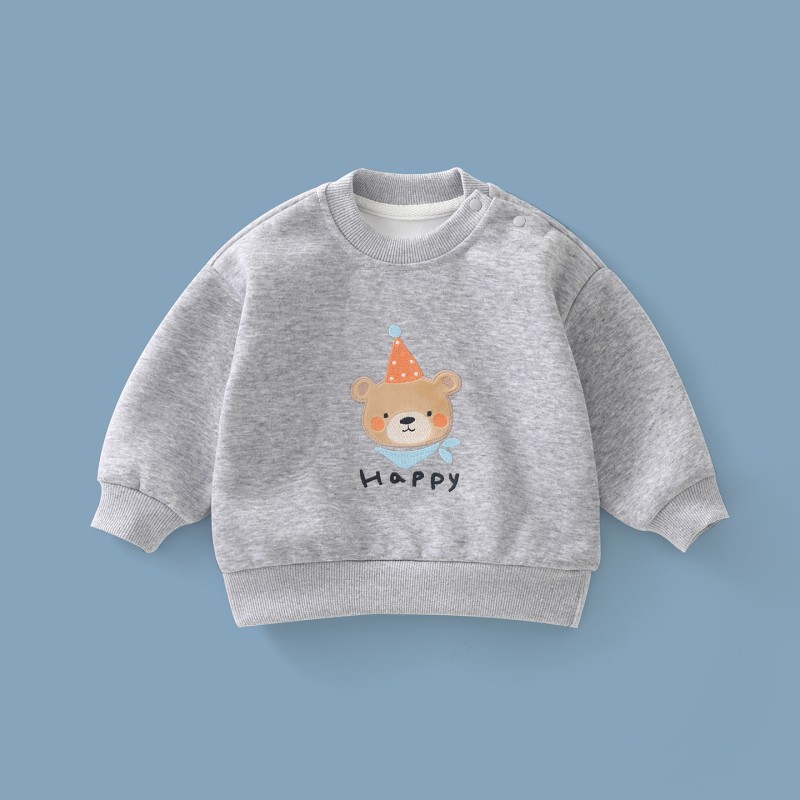 Baby Hoodie - Cartoon Print Spring/Autumn Factory