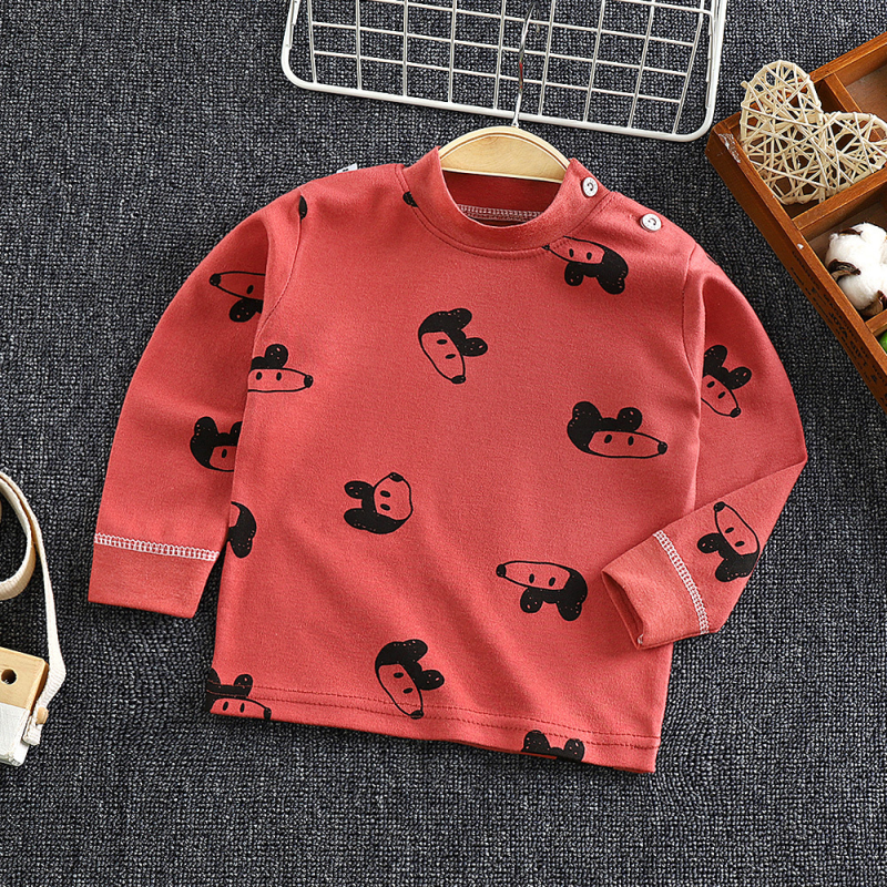 Children's Tops - Long-Sleeve Cotton Drop-shipping