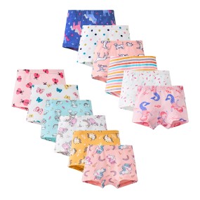 Girls Panties - Cotton Spandex Boxer Briefs Factory