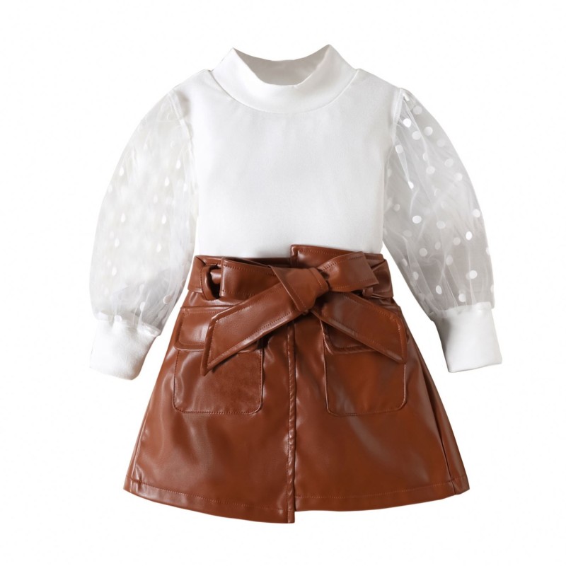 Girls Clothing Set - 2 Piece Top Skirt Wholesale