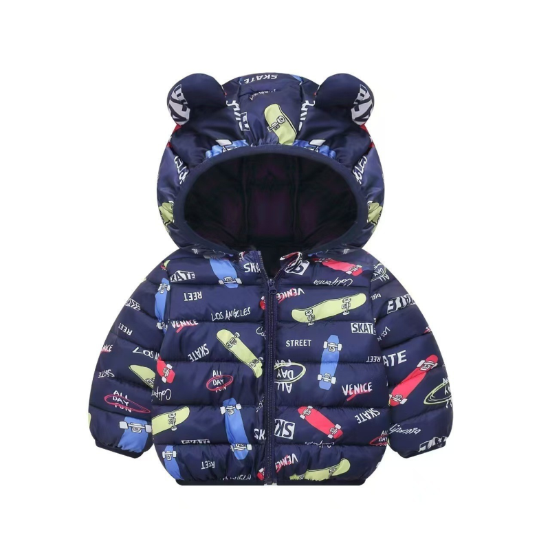 Cotton Jacket - Toddler Casual Lightweight Factory