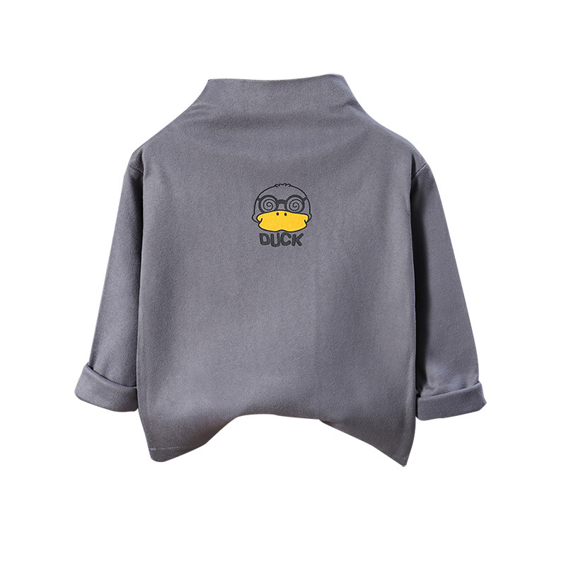 Children's Base Shirt - Cartoon Printed Crew Neck Factory