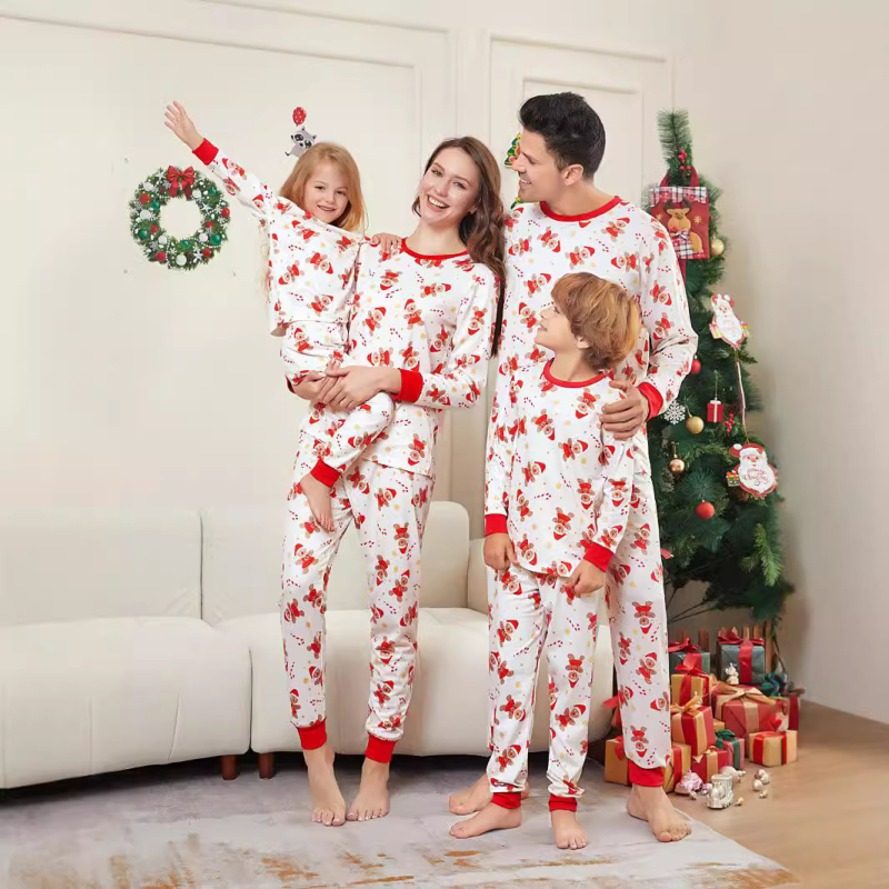 Family Outfit - Floral Print Gingerbread Set
