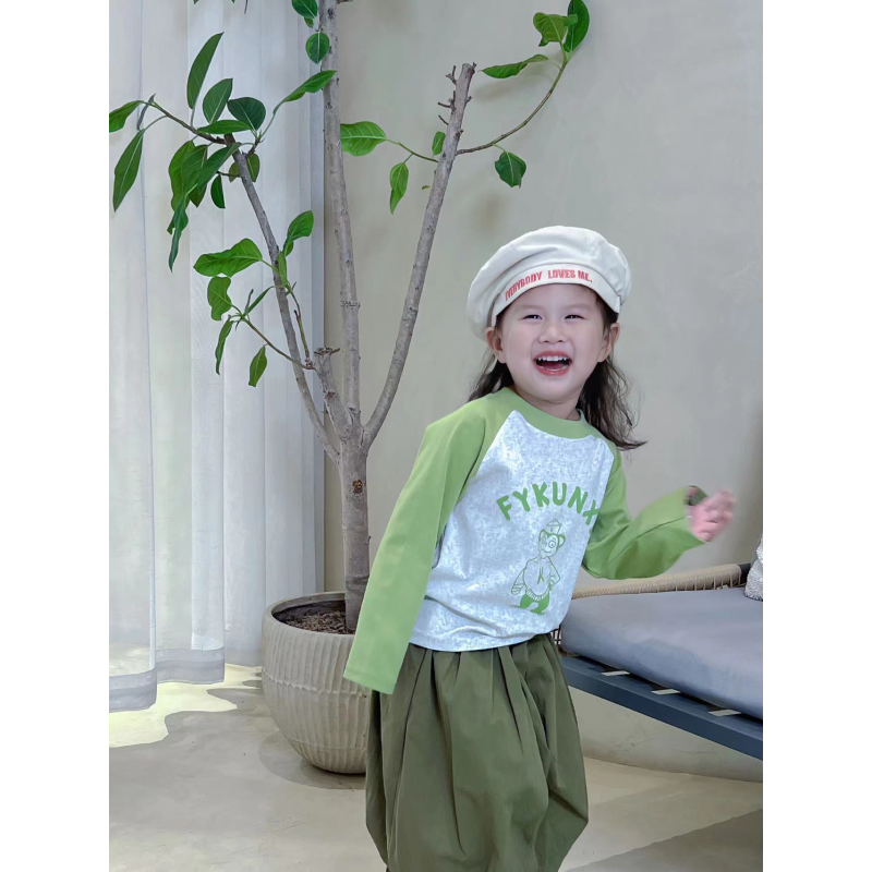 Children's Base Shirt - Raglan Sleeve Stretch Factory