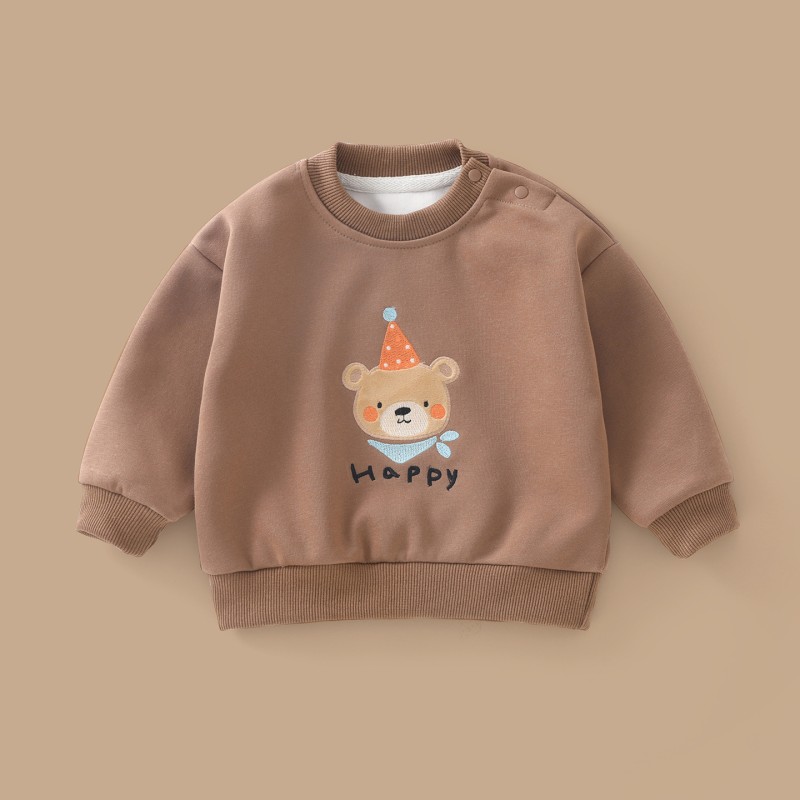 Baby Hoodie - Cartoon Print Spring/Autumn Factory