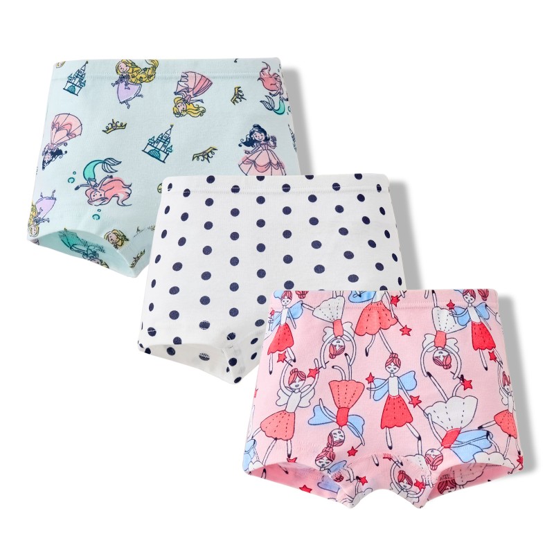 Girls Panties - Cotton Spandex Boxer Briefs Factory
