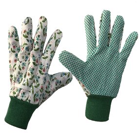 Working Gloves Factory - Ladies PVC Silicon Dots OEM