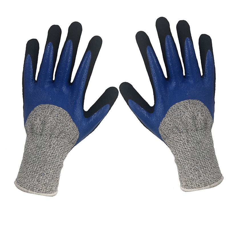 Waterproof Safety Gloves Manufacturer - Level 5 HPPE Nitrile