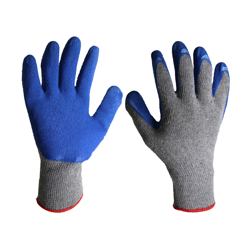Work Safety Gloves Manufacturer - Knitted Cotton Latex Coating