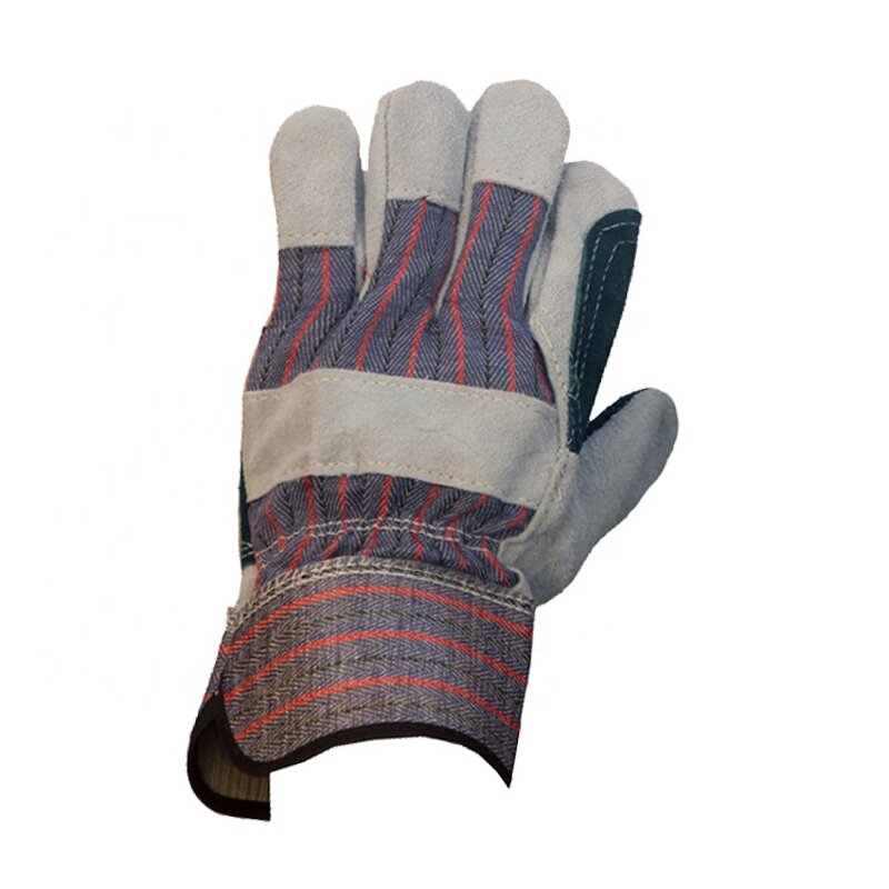 Welding Gloves Manufacturer - Double Palm Natural Cowhide