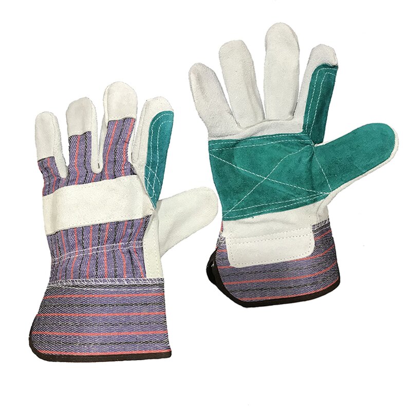 Leather Work Gloves Factory - Cowhide Heavy Duty Anti-Slip