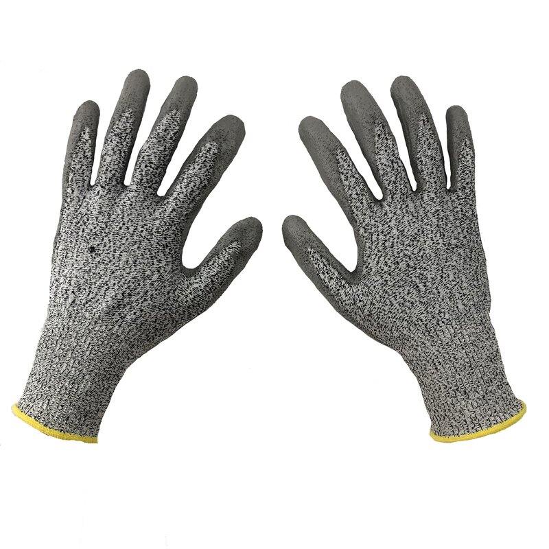Cut Resistant Gloves Factory - HPPE PU Coated Durable