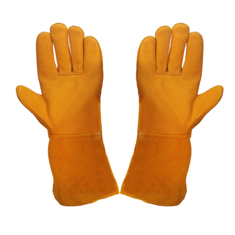 Welding Gloves Factory - Cowhide Leather Impact Protection